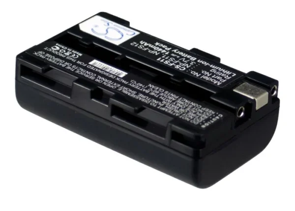 Sony CCD-CR1, CCD-CR1E, Cyber-shot DSC-F505, Cyber-shot DSC-F505K, Cyber-shot DSC-F505V, Cyber-shot DSC-F55 Series Replacement Battery 1440mAh / 5.33Wh - Image 4