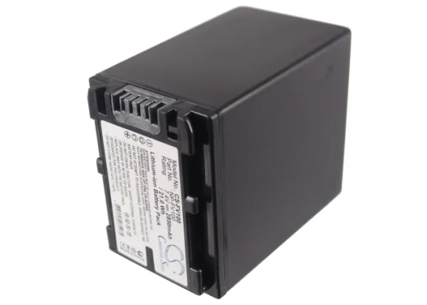 Sony DCR-SR100, DCR-SR300, DCR-SR60, DCR-SR62, DCR-SR68, DCR-SR68E, DCR-SR68E/S, DCR-SR68R Series Replacement Battery 2850mAh/21.10Wh - Image 4