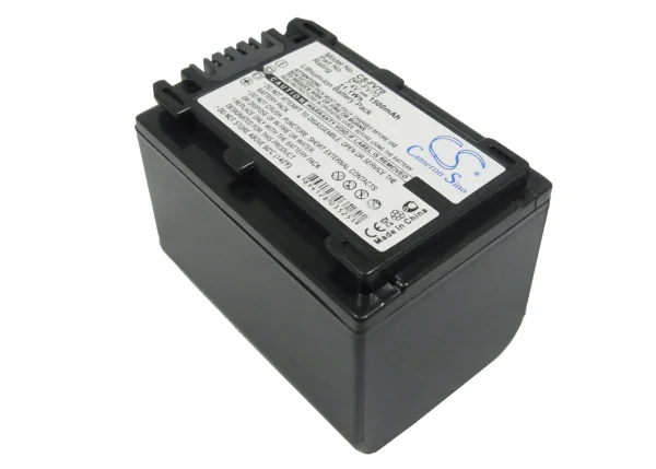 Sony DCR-DVD308E, DCR-DVD650E, DCR-HC48E, DCR-SR200E, DCR-SR55E, DCR-SR78E, DCR-SX53E, HDR-CX116E Series Replacement Battery 1500mAh/11.1Wh - Image 4