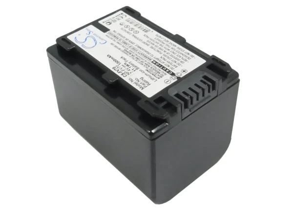 Sony DCR-DVD308E, DCR-DVD650E, DCR-HC48E, DCR-SR200E, DCR-SR55E, DCR-SR78E, DCR-SX53E, HDR-CX116E Series Replacement Battery 1500mAh/11.1Wh - Image 2