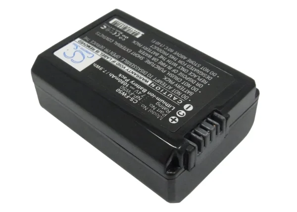 Sony DLSR A55, SLT-A35B, Alpha 33, Alpha 5000, Alpha 5100, Alpha 55, Alpha 55V, Alpha 6 Series Replacement Battery 1080mAh / 7.99Wh - Image 5