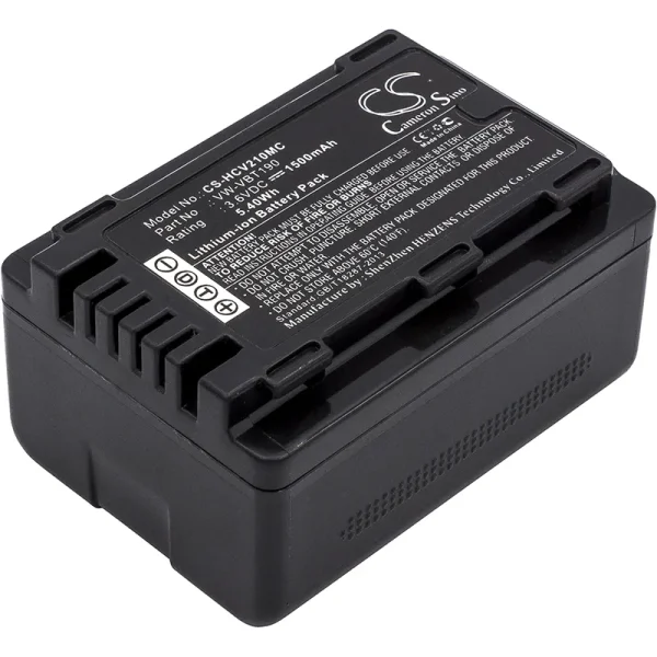 Panasonic HC-250EB, HC-550EB, HC-727EB, HC-750EB, HC-770EB, HC-989 Series Replacement Battery 1500mAh / 5.40Wh - Image 5