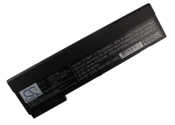 HP EliteBook 2170p Replacement Battery 3700mAh / 41.07Wh