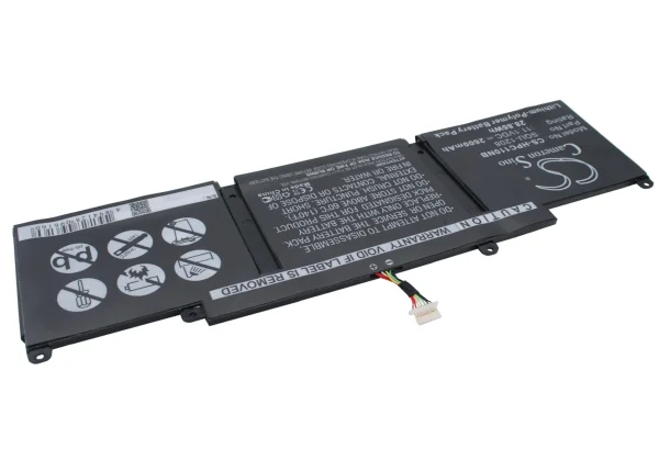 HP Chromebook 11, Chromebook 11 2000, 11 G1, 11 G2, 11-1101, 11-1101US Replacement Battery 2600mAh / 28.86Wh - Image 2