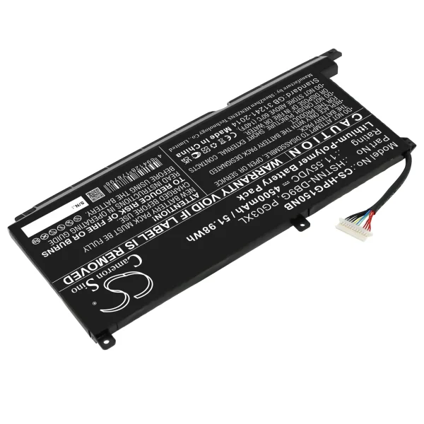 HP Pavilion Gaming 15-DK0000, Pavilion Gaming 16-A0000 Series Replacement Battery 4500mAh / 51.98Wh - Image 2