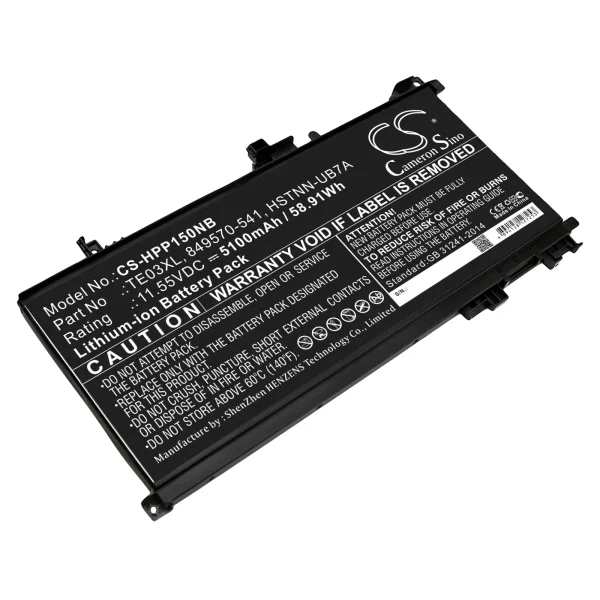 HP Omen 15-AX000, PAVILION 15-BC000, WASD 15-AX000 Series Replacement Battery 5100mAh / 58.91Wh - Image 3