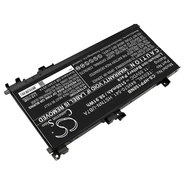 HP Omen 15-AX000, PAVILION 15-BC000, WASD 15-AX000 Series Replacement Battery 5100mAh / 58.91Wh - Image 2