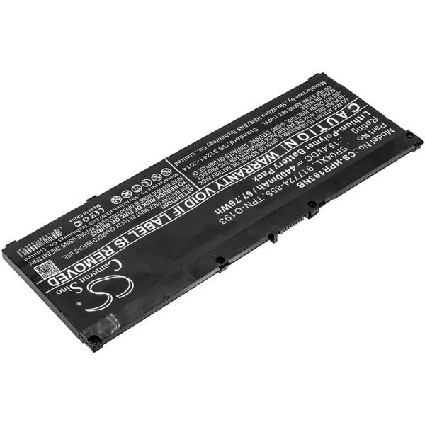 HP Gaming Pavilion 15-CX0000, OMEN 15-CE000, OMEN 15-DC0000, Pavilion Power 15-CB Series Replacement Battery 4400mAh / 67.76Wh - Image 5