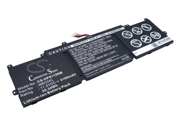 HP Stream 13-C000, 13-C100, 11-D000 Series Replacement Battery 3100mAh / 35.34Wh - Image 4