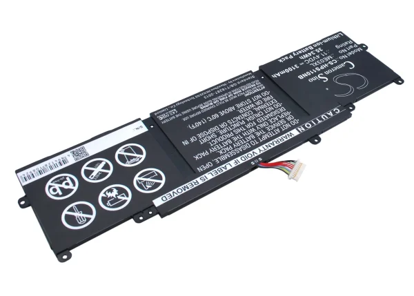 HP Stream 13-C000, 13-C100, 11-D000 Series Replacement Battery 3100mAh / 35.34Wh - Image 2