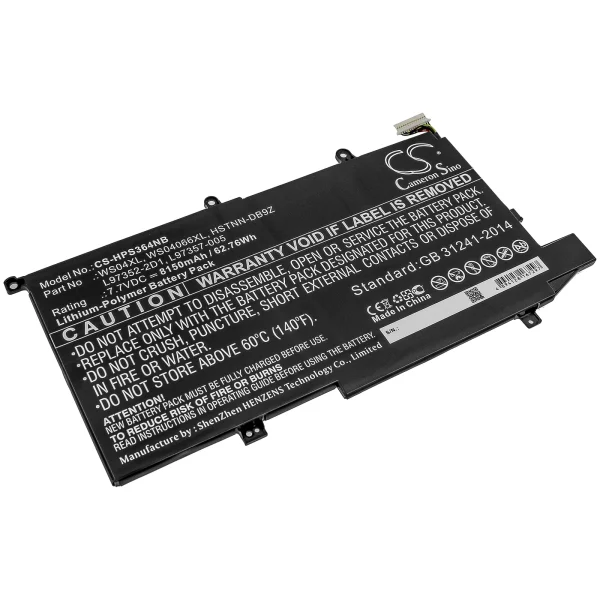 HP Spectre x360 14-ea0000 Series Replacement Battery 8150mAh / 62.76Wh - Image 2