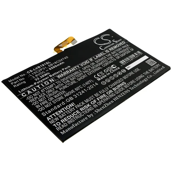 Lenovo Yoga Book YB1, YB1-X90F, X91L Series Replacement Battery 8500mAh / 32.30Wh - Image 3