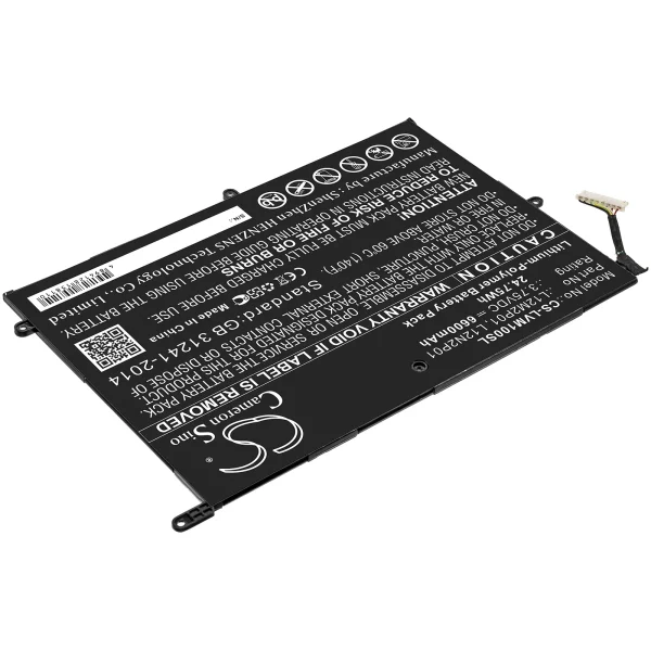 Lenovo Miix 10, ThinkPad Tablet 2 3679 - 10.1, Z2760 Replacement Battery 6600mAh / 24.75Wh - Image 4