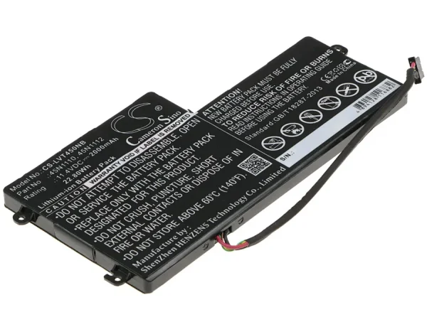 Lenovo Thinkpad K2450, ThinkPad S440, ThinkPad S540, Thinkpad T440 Series Replacement Battery 2000mAh / 22.80Wh - Image 6