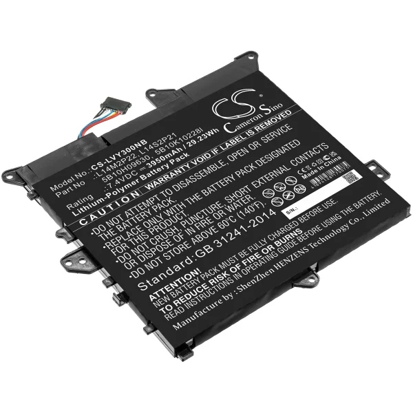 Lenovo 80LX, 80LX001KUS, 80LXX005US, 80LX-X005US Series Replacement Battery 3950mAh / 29.23Wh - Image 2