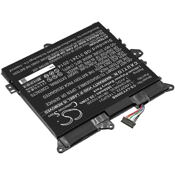 Lenovo 80LX, 80LX001KUS, 80LXX005US, 80LX-X005US Series Replacement Battery 3950mAh / 29.23Wh - Image 5