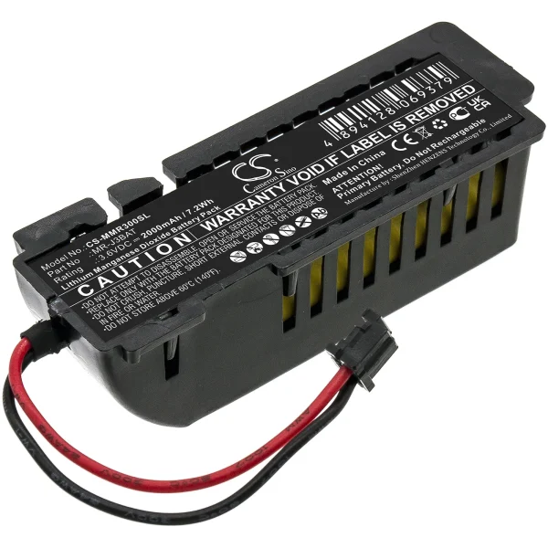 Mitsubishi  MelServo MR-J3, MelServo MR-J3-A, MelServo MR-J3-A4, MelServo MR-J3-B, MelServo MR-J3-B4, MelServo MR-J3-T, MelServo MR-J3-T4 Replacement Battery 2000mAh/7.2Wh - Image 3