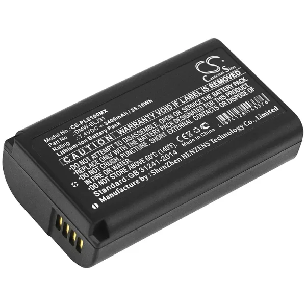 Panasonic Lumix DC-S1, Lumix DC-S1R, Lumix S1, Lumix S1R Series Replacement Battery 3400mAh / 25.16Wh - Image 3