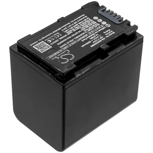 Sony FDR-AX33, FDR-AX40, FDR-AX45, FDR-AX53, FDR-AX60, FDR-AX700 Series Replacement Battery 2050mAh / 14.97Wh - Image 2