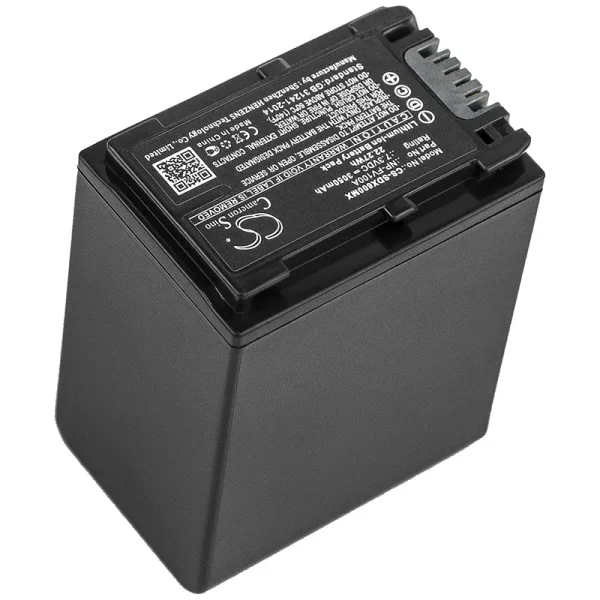 Sony FDR-AX33, FDR-AX40, FDR-AX45, FDR-AX53, FDR-AX60, FDR-AX700 Series Replacement Battery 3050mAh / 22.27Wh - Image 4