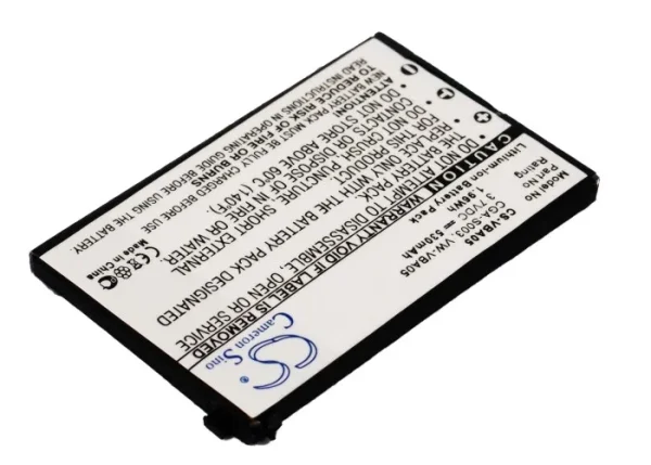 Panasonic SV-AS10, SV-AS10-A, SV-AS10-D, SV-AS10EG-A, SV-AS10EG-D, SV-AS10EG-S Series Replacement Battery 530mAh - Image 2