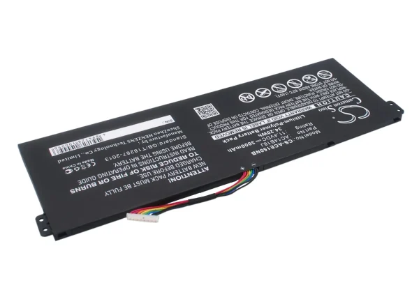 Gateway B116-M, B116-MP, NE513, Series Replacement Battery 3000mAh / 34.20Wh - Image 6