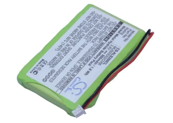 Audioline 591738, G61224XT00, Oyster 200, Oyster 500, Series Replacement Battery 500mAh/1.8Wh - Image 4