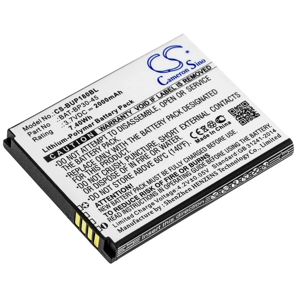 Bluebird BM180, BP30 Series Replacement Battery 2000mAh / 7.40Wh - Image 2