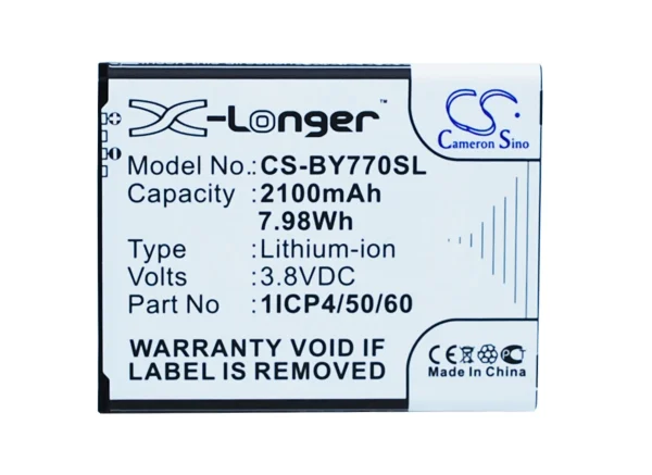 Beurer 952.62, 952-62, BY77 Series Replacement Battery 2100mAh / 7.98Wh