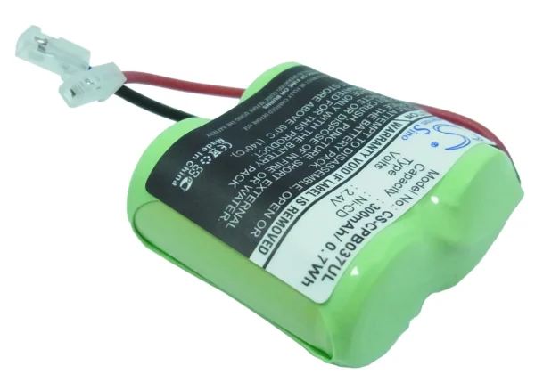 Universal 2/3AA x 2 Series Replacement Battery 300mAh - Image 6