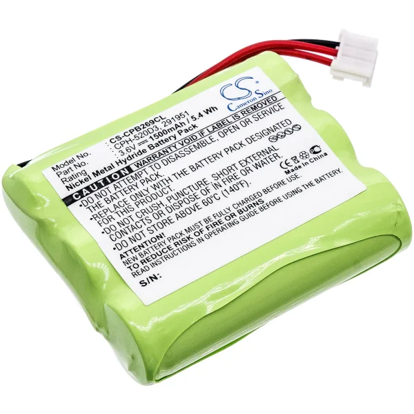 RCA 25450, 25450RE3, 5-2699, H25450RE3, H5450 Series Replacement Battery 1500mAh - Image 6