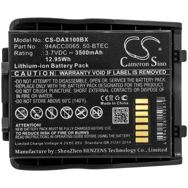 Datalogic LYNX Series Replacement Battery 3500mAh / 12.95Wh