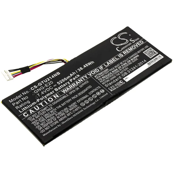 Getac GA-U2142-2117U, U2142, U2142-2117U, U2142-i3-3217U Series Replacement Battery 5200mAh / 38.48Wh - Image 2