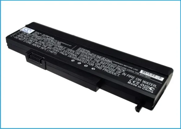 Gateway M1400, M1408j, M1410J, M1411J Series Replacement Battery 6600mAh - Image 2