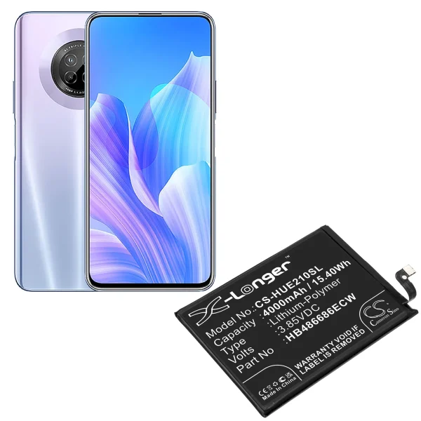 Huawei Changxiang 20 Plus, Enjoy 20 Plus, Enjoy 20 Plus 5G Standard Edit, FRL-AN00a, FRL-L22 Series Replacement Battery 4000mAh / 15.40Wh - Image 4