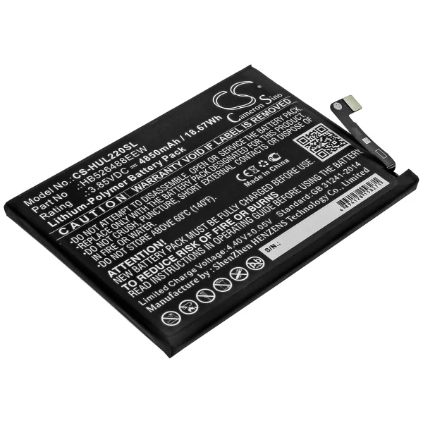 Huawei Changxiang 20 SE, DNN-L29, DNN-LX9, Enjoy 20 SE, Honor 10X Lite Series Replacement Battery 4850mAh / 18.67Wh - Image 4