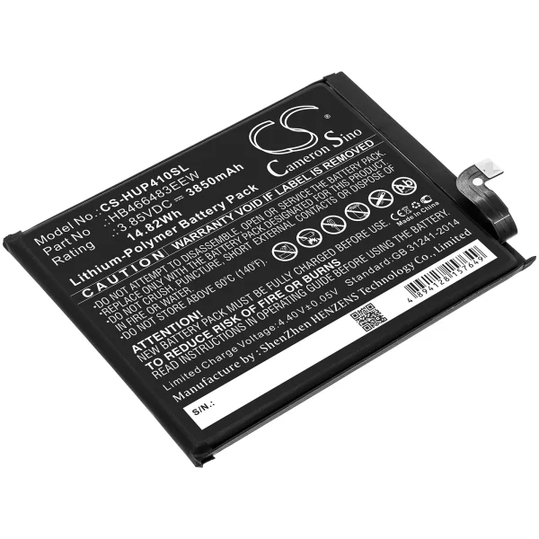 Huawei CDY-AN00, CDY-AN20, CDY-AN90, CDY-N29A, CDY-N29B Series Replacement Battery 3850mAh / 14.82Wh - Image 2