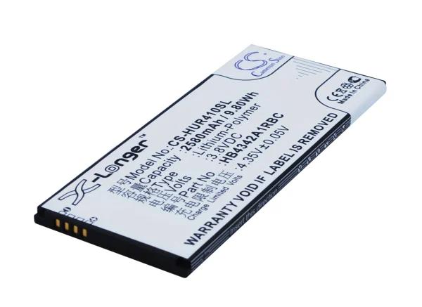 Huawei Ascend Y5 2, Ascend Y5II 3G, Ascend Y5II 4G, Ascend Y6, Ascend Y6 3G Series Replacement Battery 2580mAh / 9.80Wh - Image 2