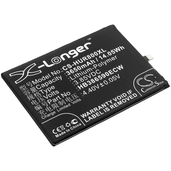 Huawei Honor 8X, Honor 8X Dual SIM, JSN-AL00, JSN-L21, JSN-L22 Series Replacement Battery 3650mAh / 14.05Wh - Image 4