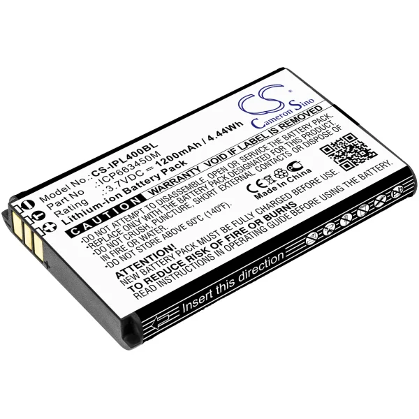 Infinite Peripherals Linea Pro 4 Series Replacement Battery 1200mAh / 4.44Wh - Image 2