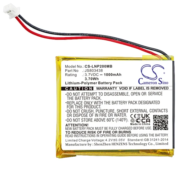 Luvion Platinum 2 Series Replacement Battery 1000mAh / 3.70Wh