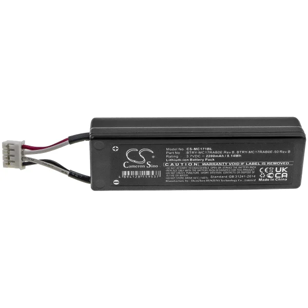 Motorola MC17, MC17A, MC17T Series Replacement Battery 2200mAh / 8.14Wh