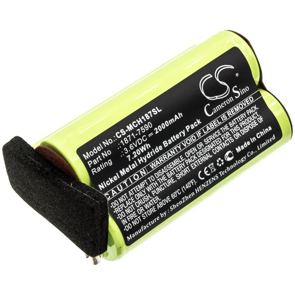 Moser ChromStyle 1871, Super Cordless 1872 clipper, Wella Academy ChromStyle Series Replacement Battery 2000mAh / 7.20Wh - Image 3