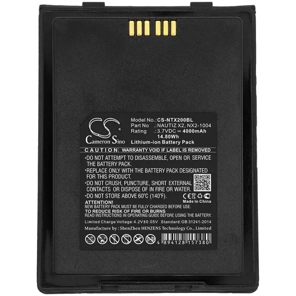 Handheld Nautiz X2 Series Replacement Battery 4000mAh / 14.80Wh