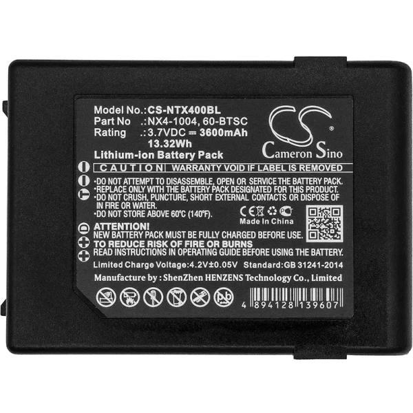 Handheld Nautiz X4 Series Replacement Battery 3600mAh / 13.32Wh