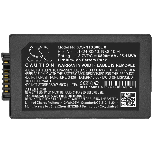 Handheld Nautiz X8 Series Replacement Battery 6800mAh / 25.16Wh