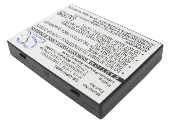 Opticon H16, H-16, H-16A, H-16B, H19 Series Replacement Battery 900mAh / 3.33Wh - Image 4