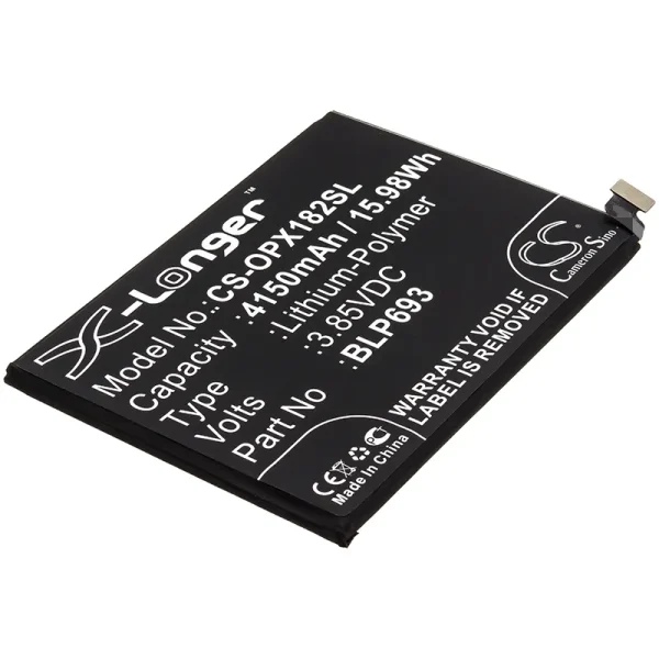 OPPO Realme 3, RMX1821, RMX1825 Series Replacement Battery 4150mAh / 15.98Wh - Image 4