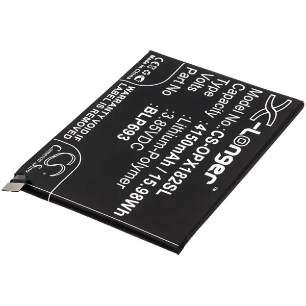 OPPO Realme 3, RMX1821, RMX1825 Series Replacement Battery 4150mAh / 15.98Wh - Image 2