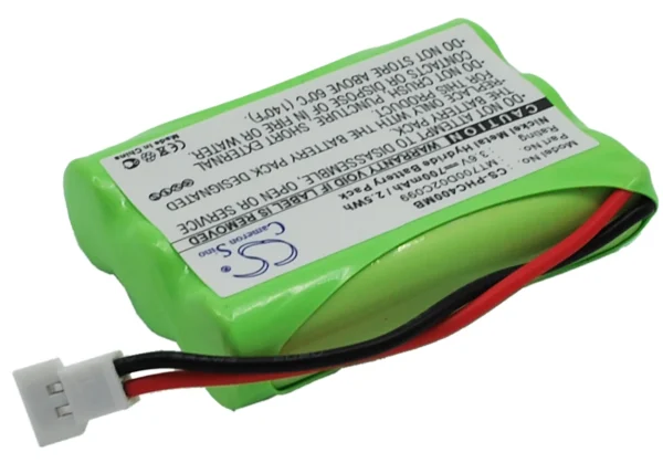 Philips CEPTF, SBC-EB3655, SBC-SC368, SBC-SC368/91, SBC-SC369 Series Replacement Battery 700mAh - Image 5